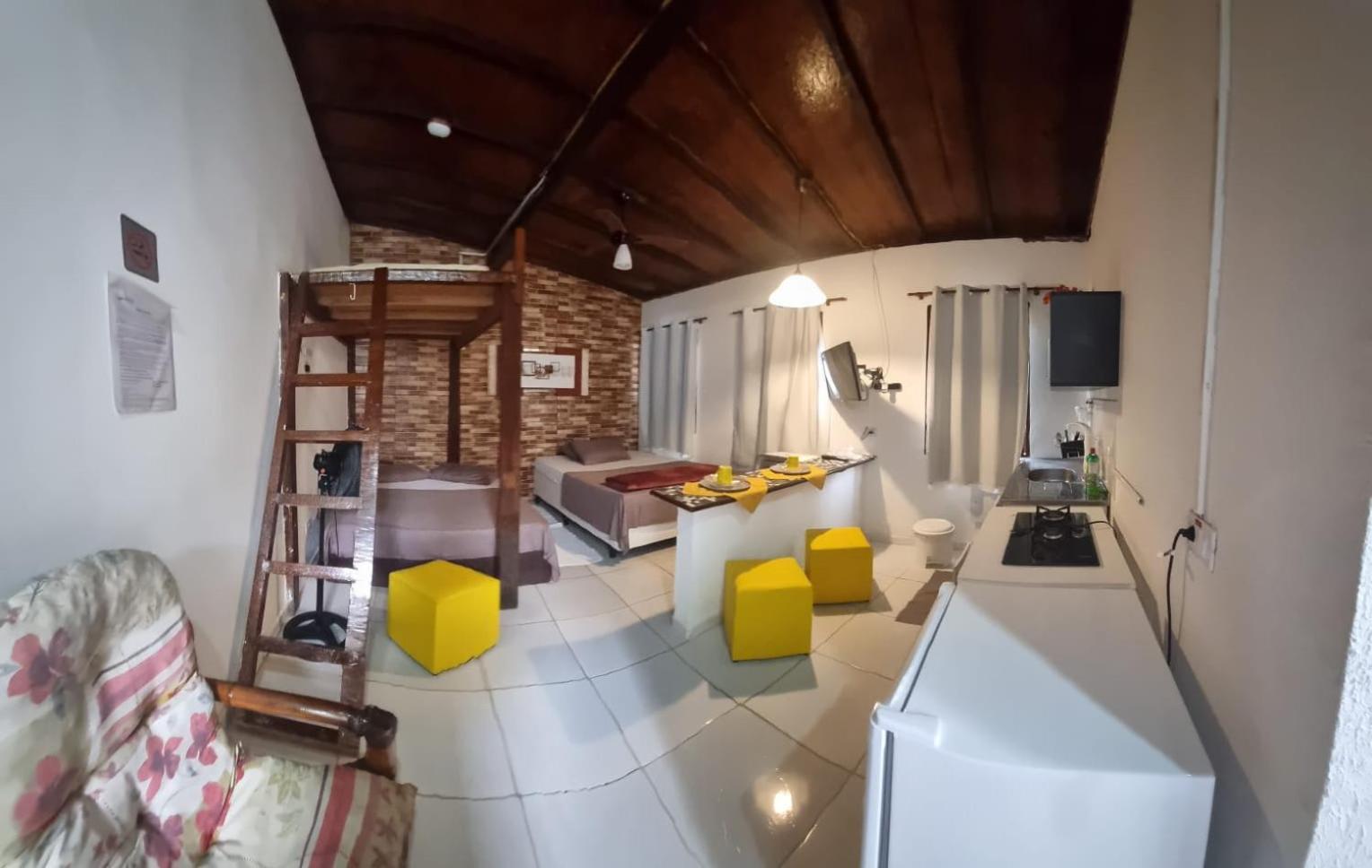 Pousada Recanto Dos Mares-Chales E Suites-Proximo Do Sesc Bertioga-Sp Kültér fotó